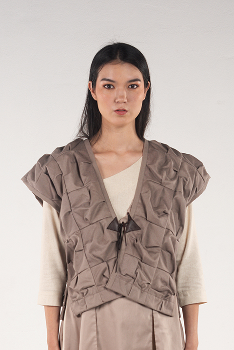 Chaleco Alba Brown