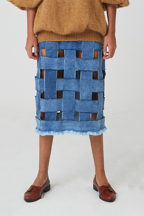 Valle Denim Skirt